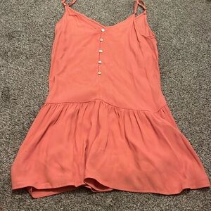 Burnt orange dress/romper